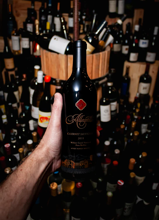 Allegretto Cabernet Sauvignon Willow Creek Vineyard Paso Robles 2018