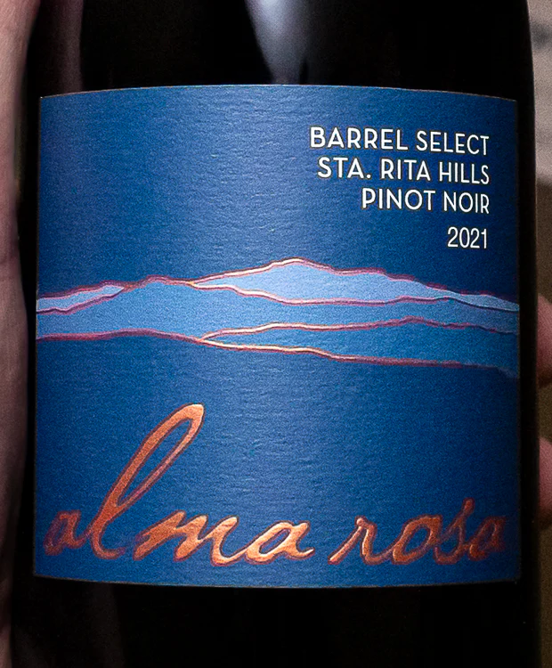 Alma Rosa Pinot Noir Barrel Select Sta. Rita Hills 2021 - Image 2