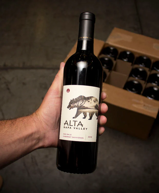 Alta Winery Alta Oso Malo Cabernet Sauvignon Napa Valley 2018
