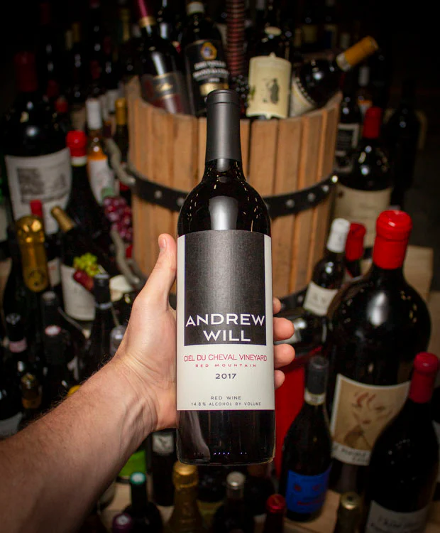 Andrew Will Red Ciel du Cheval Vineyard Red Mountain Yakima Valley 2017 - Image 2
