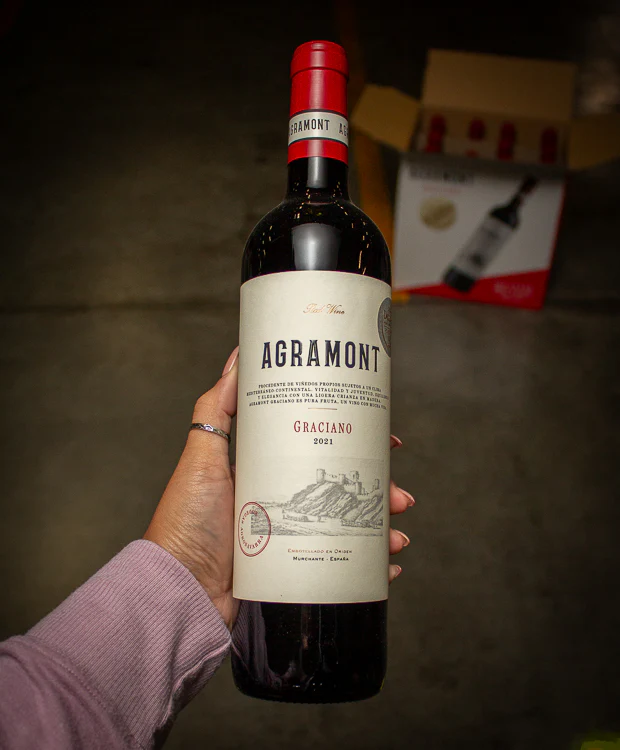 Bodegas Agronavarra Agramont Graciano Navarra 2021