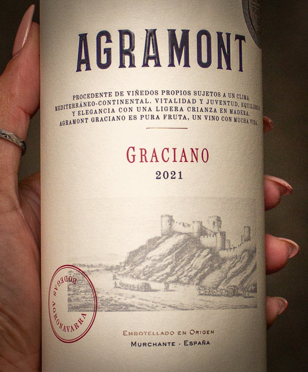 Bodegas Agronavarra Agramont Graciano Navarra 2021 - Image 2