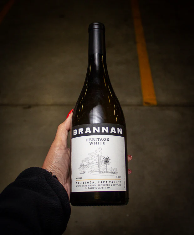 Brannan Wines White Blend Heritage Calistoga Napa Valley 2021