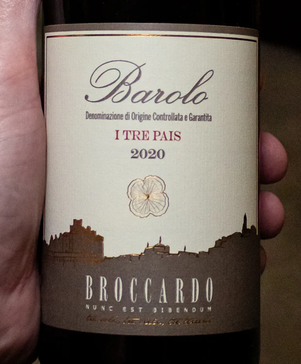 Broccardo Barolo I Tre Pais 2020 - Image 2