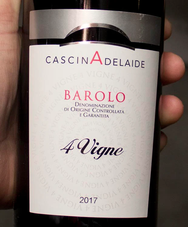 Cascina Adelaide Barolo 4 Vigne 2017 - Image 2
