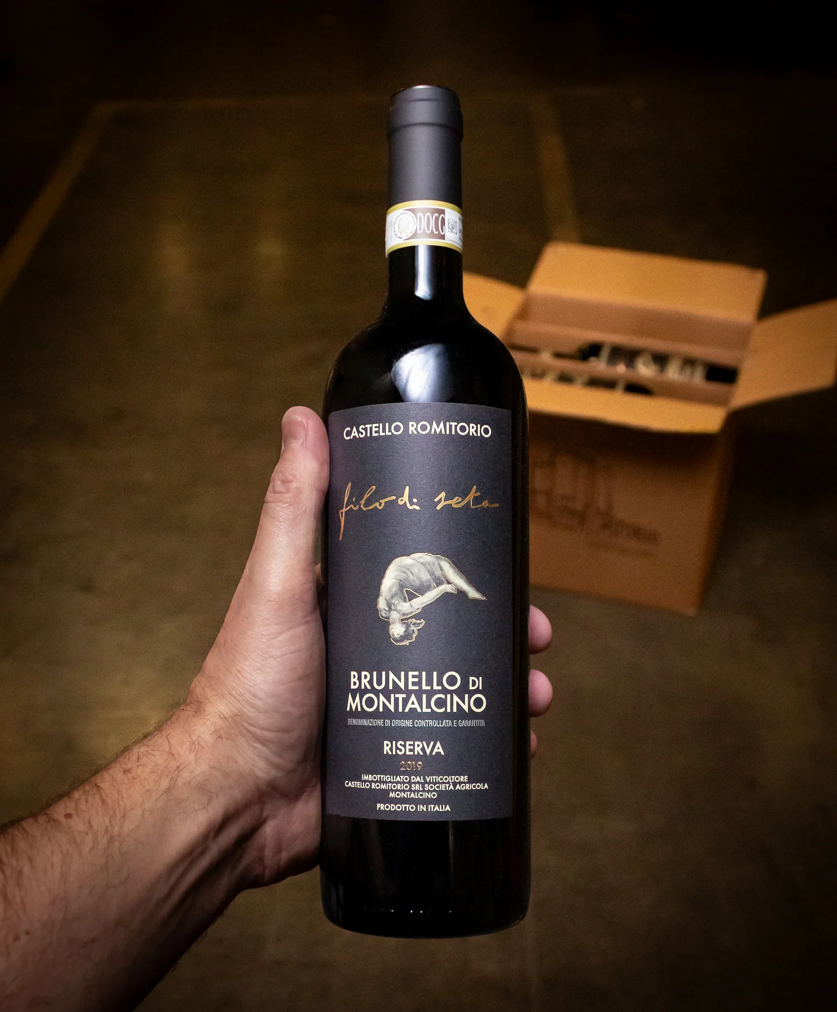 Castello di Romitorio Brunello di Montalcino Filo di Seta Riserva 2019