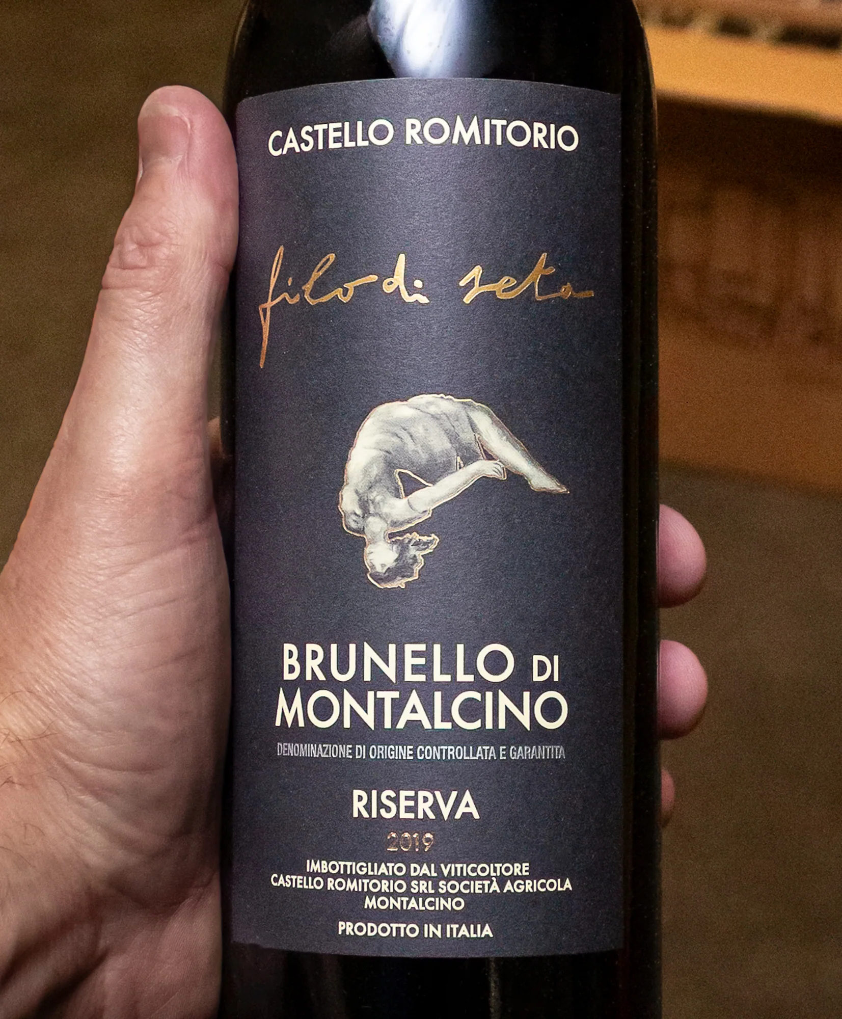 Castello di Romitorio Brunello di Montalcino Filo di Seta Riserva 2019 - Image 2