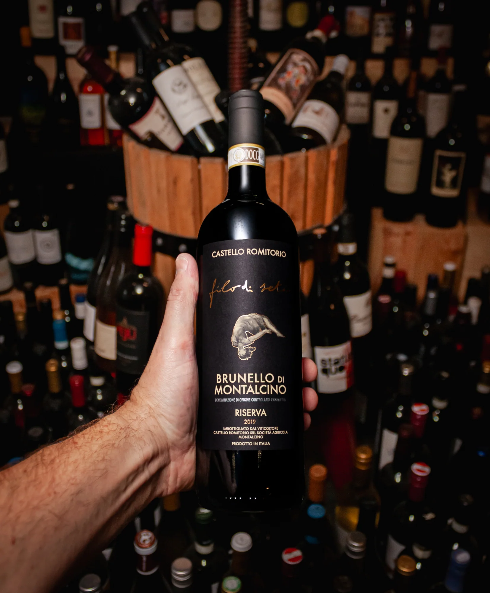 Castello di Romitorio Brunello di Montalcino Filo di Seta Riserva 2019 - Image 3