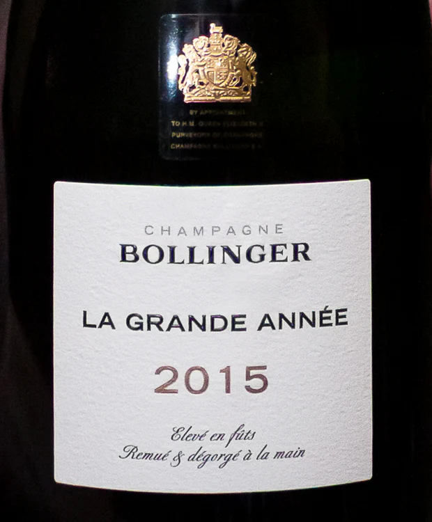 Champagne Bollinger La Grande Année Brut 2015 - Image 2