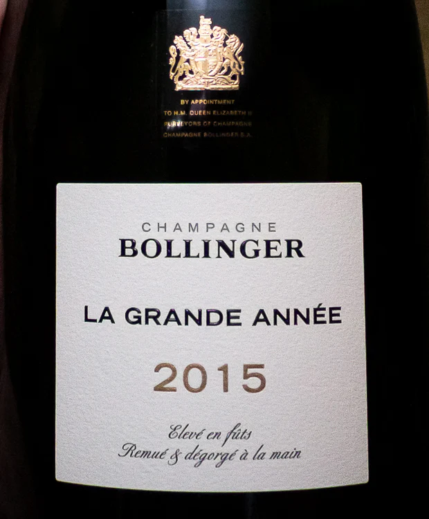 Champagne Bollinger La Grande Année Brut 2015 (Magnum 1.5L) - Image 2