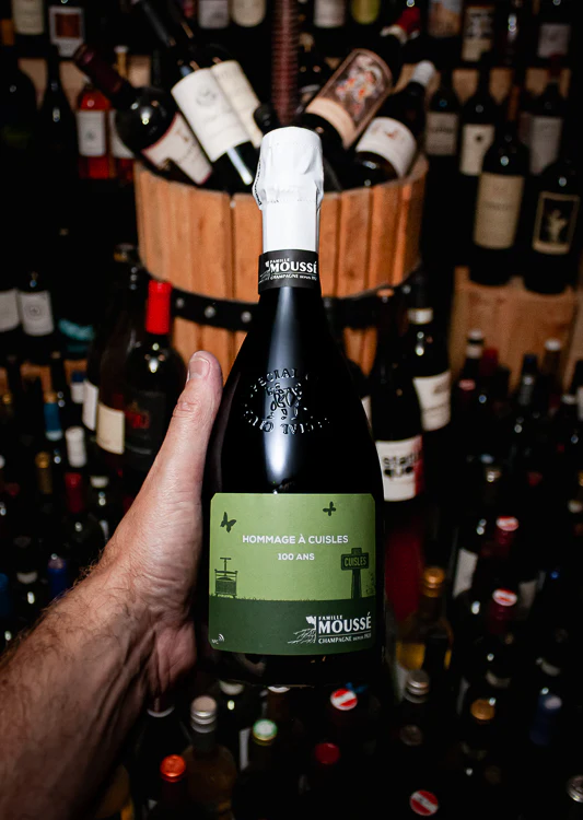 Champagne Famille Mousse Hommage a Cuisles Blanc de Noirs Extra Brut NV - Image 3
