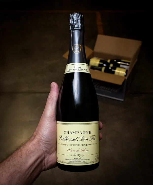 Champagne Gallimard Père & Fils Blanc de Blancs Cuvee Grande Réserve Les Riceys Brut NV