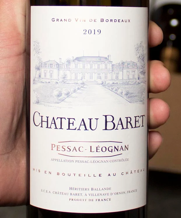 Chateau Baret Blanc Pessac-Léognan 2019 - Image 2