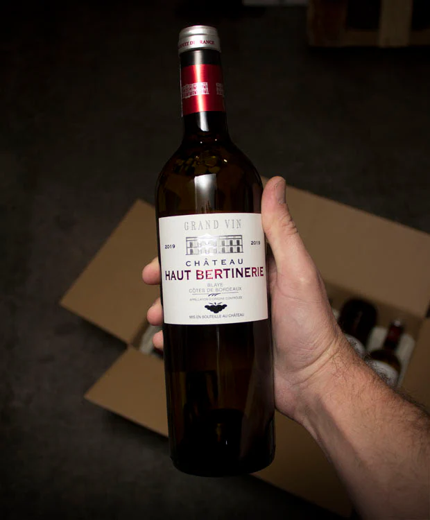 Chateau Haut Bertinerie Blaye Cotes de Bordeaux Blanc 2019