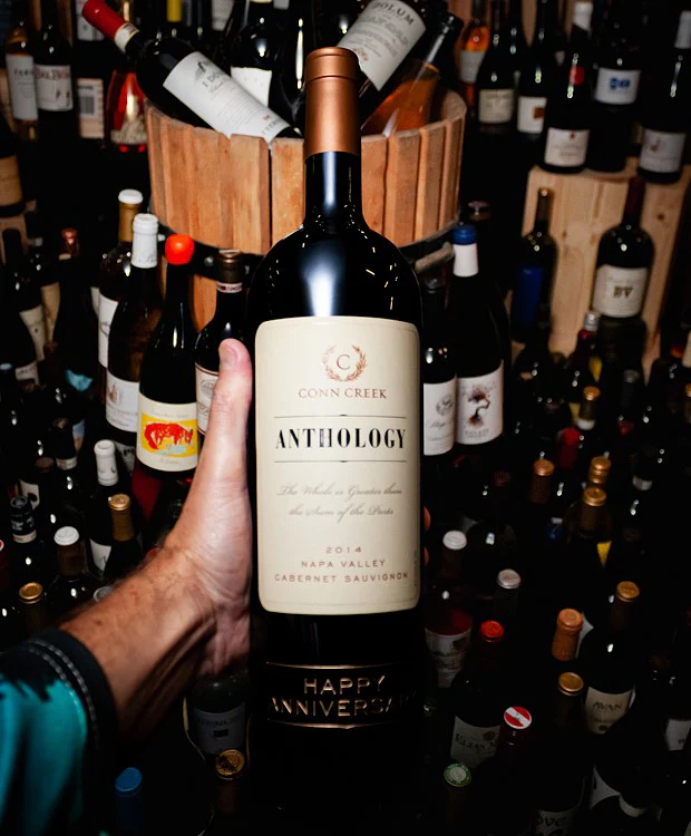Conn Creek Anthology Cabernet Sauvignon Etched Happy Anniversary Napa Valley 2014 (Magnum 1.5L)