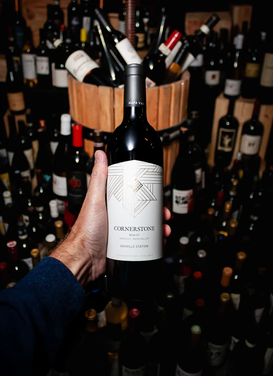 Cornerstone Cellars Merlot Oakville Station Vineyard Oakville Napa Valley 2015
