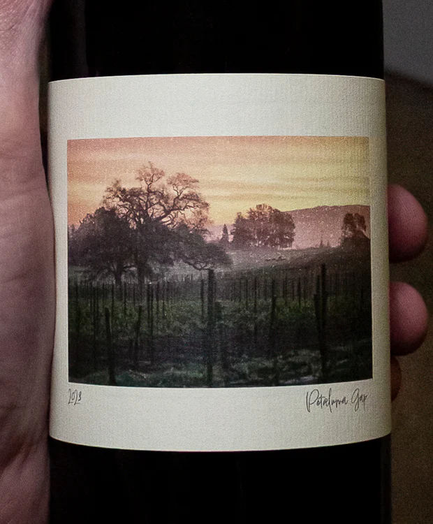 Dancing Wind Cellars Pinot Noir Estate Kendrick Vineyard Petaluma Gap Marin County 2023 - Image 2