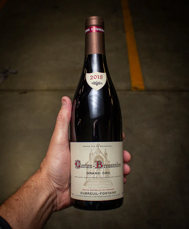 Domaine Dubreuil-Fontaine Corton-Bressandes Grand Cru 2018