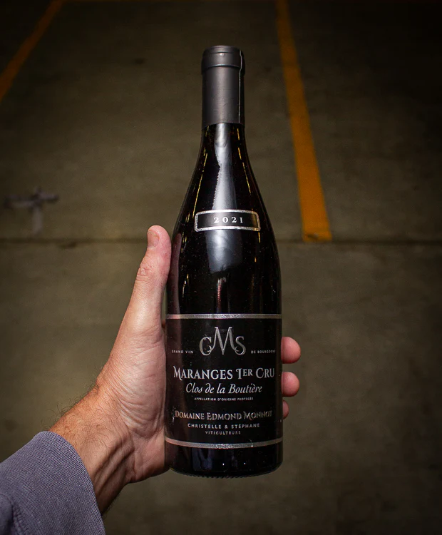 Domaine Edmond Monnot et Fils Maranges Clos de la Boutiere Premier Cru 2021 - Image 2