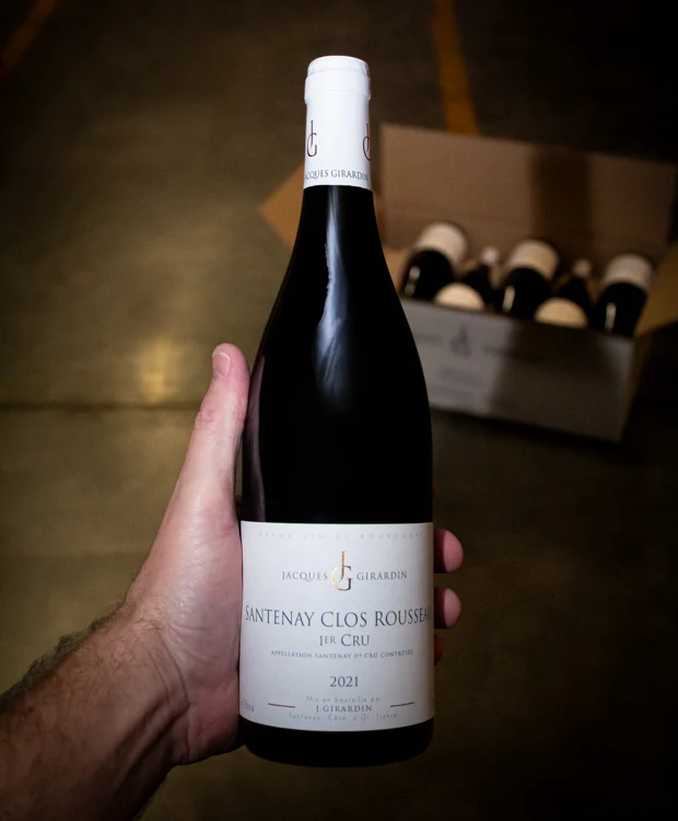 Domaine Jacques Girardin Santenay Premier Cru Clos Rousseau 2021