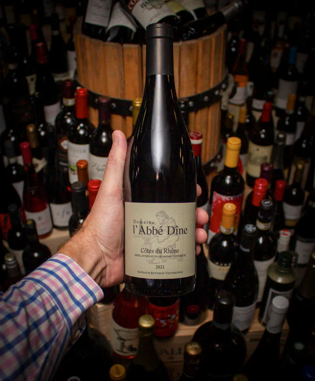 Domaine L'Abbe Dine Côtes-du-Rhône Rouge 2021 - Image 3