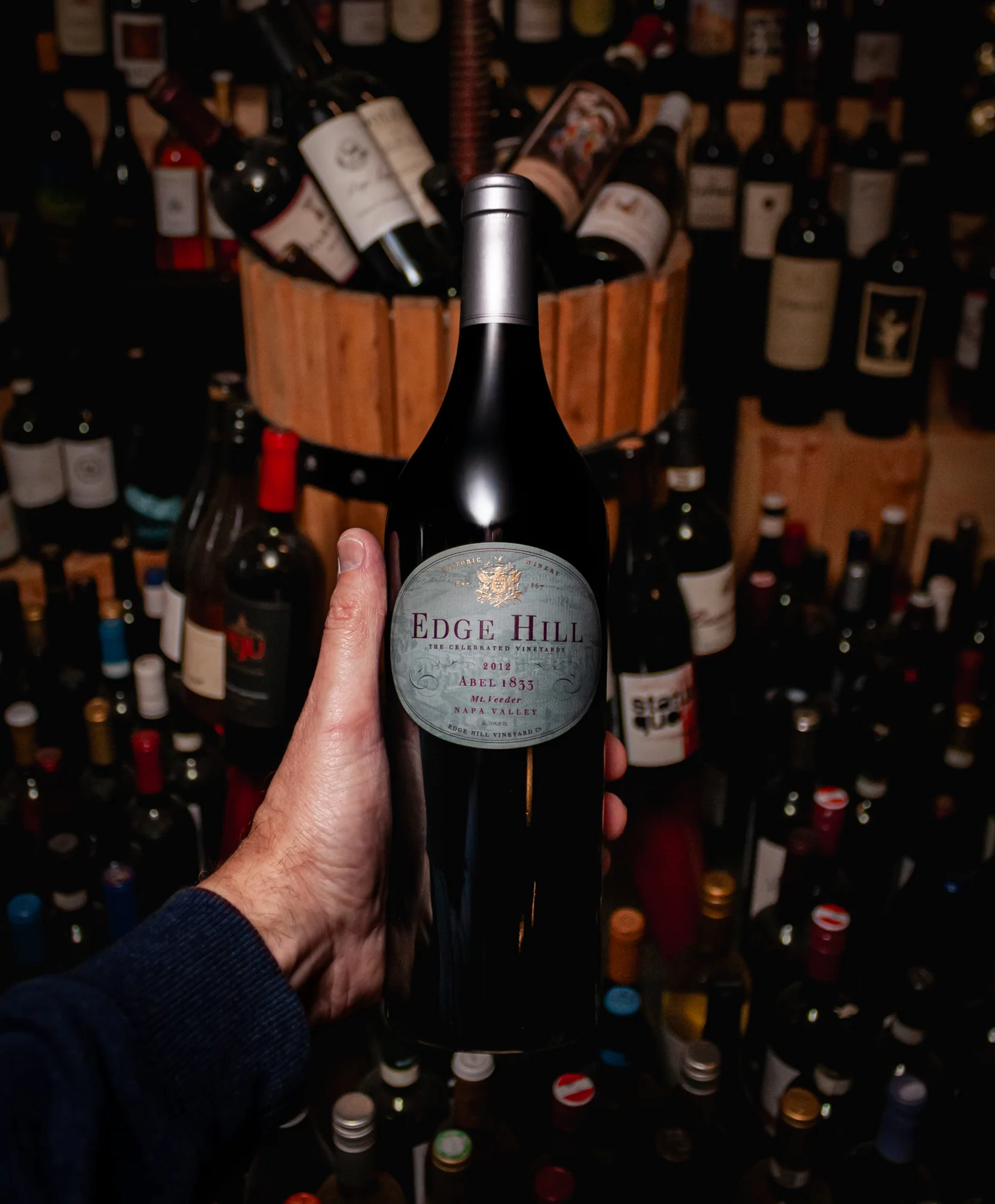 Edge Hill Red Blend Abel 1833 Mount Veeder Napa Valley 2012