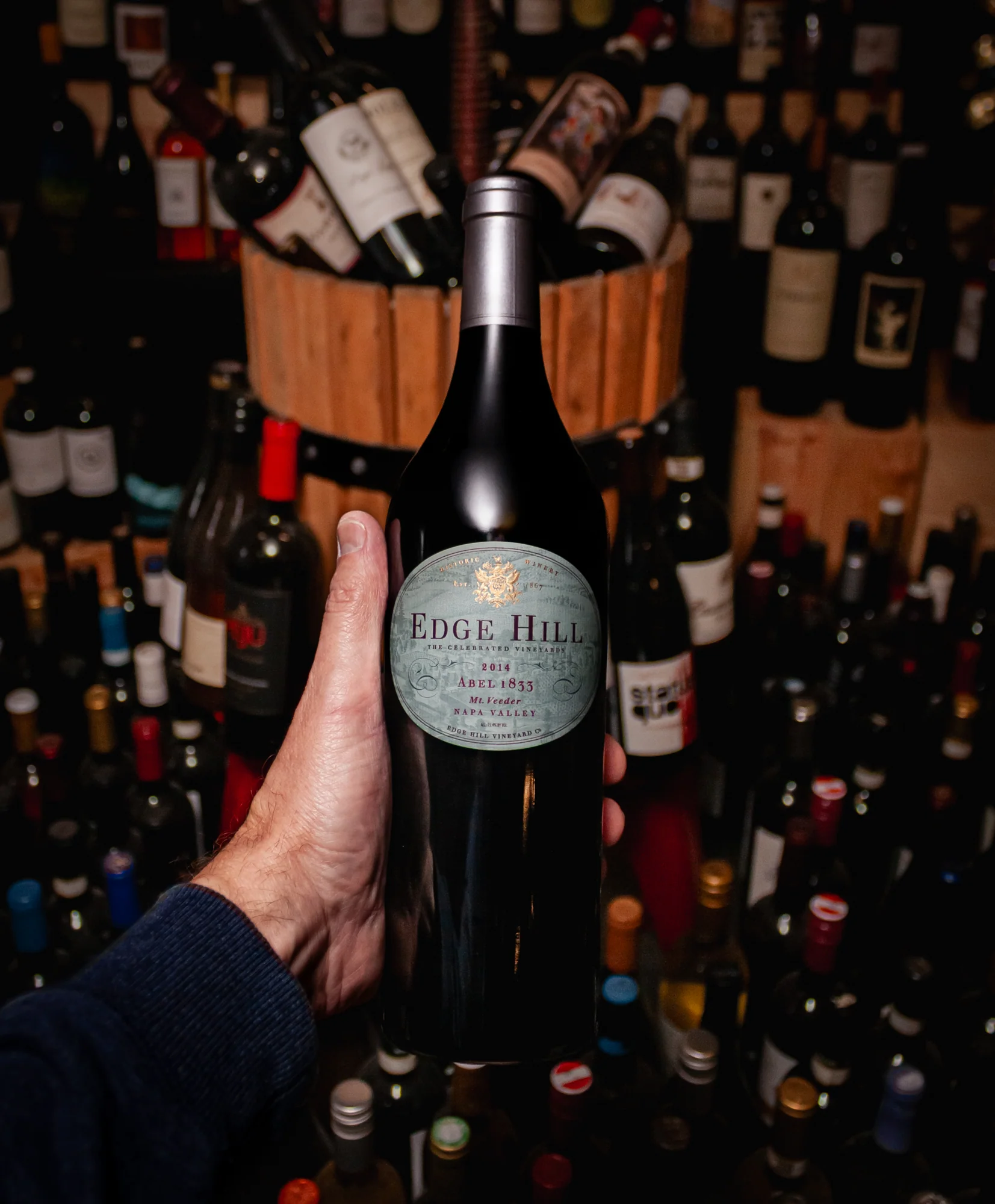 Edge Hill Red Blend Abel 1833 Mount Veeder Napa Valley 2014