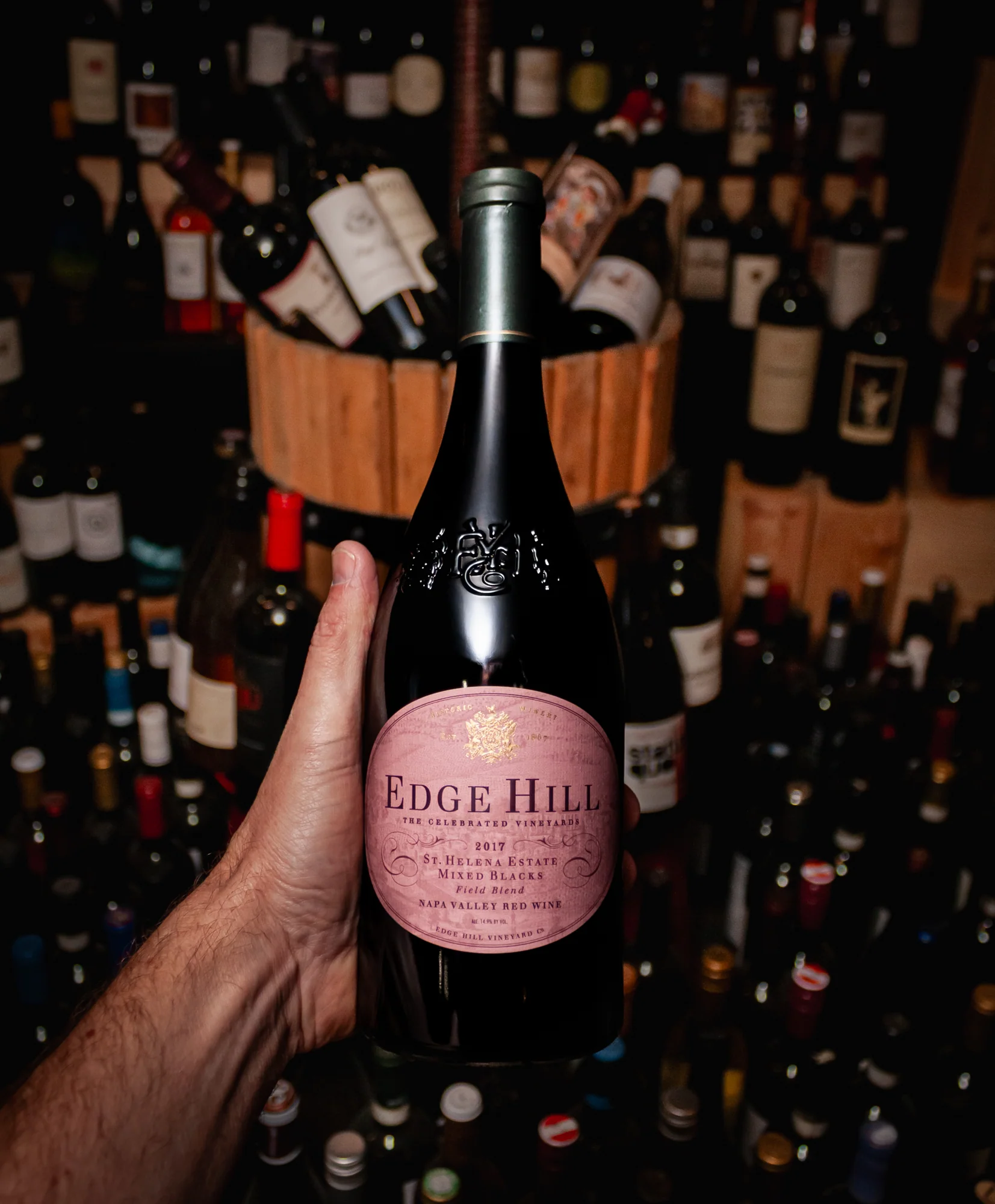 Edge Hill Red Blend Mixed Blacks Napa Valley 2017