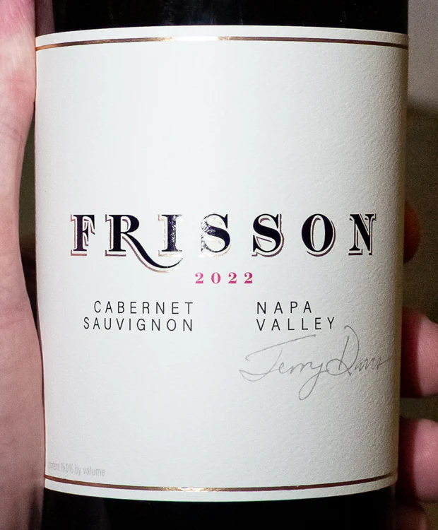Frisson Cabernet Sauvignon Napa Valley 2022 - Image 2