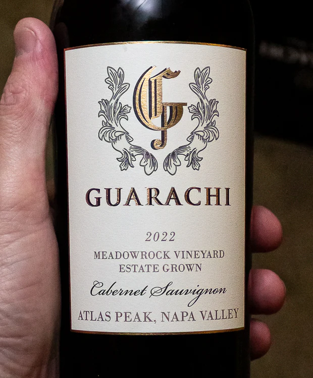 Guarachi Family Wines Cabernet Sauvignon Meadow Rock Vineyard Napa Valley 2022 - Image 2