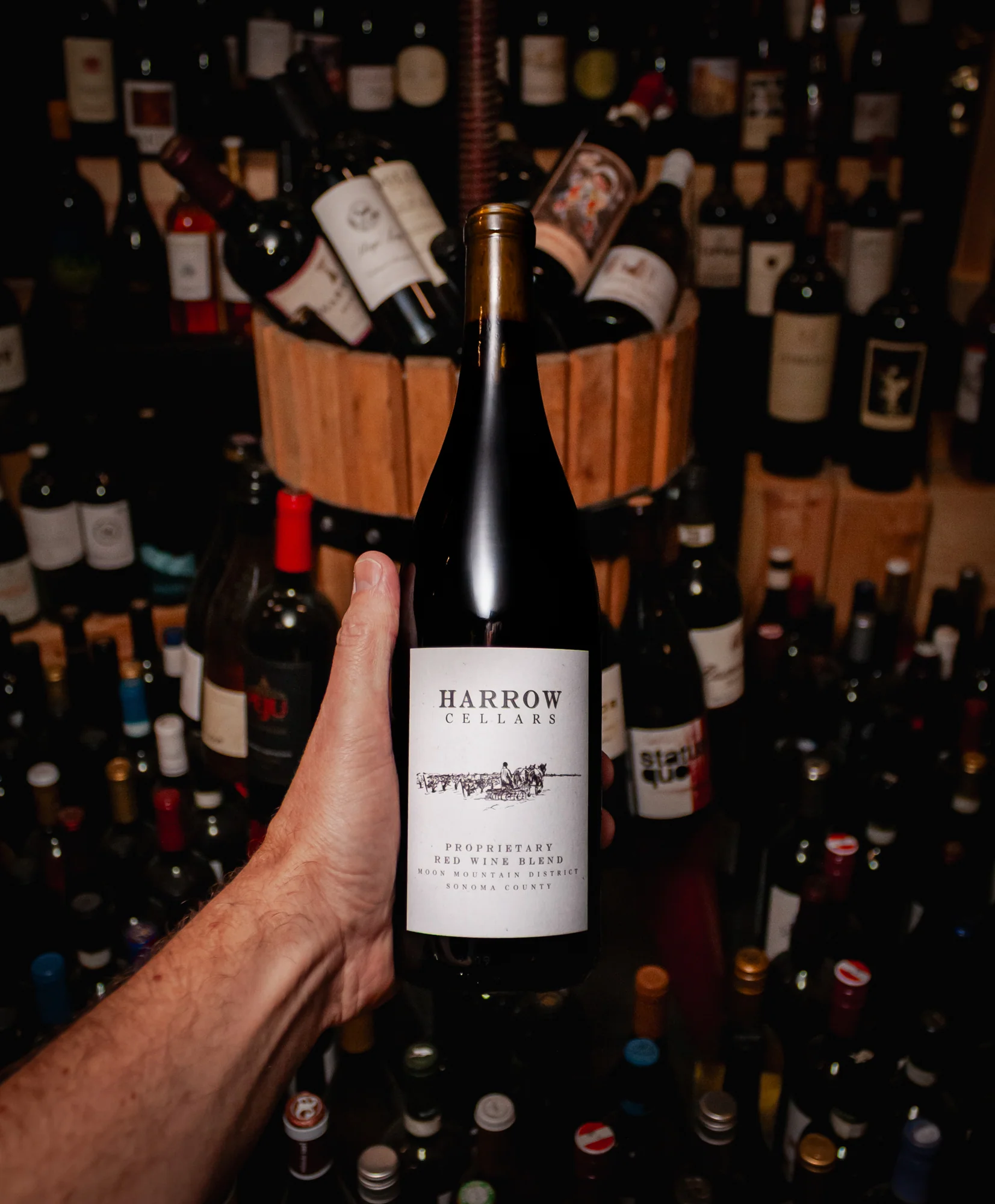 Harrow Cellars Red Blend Ravenswood Vineyard Moon Mountain District 2020