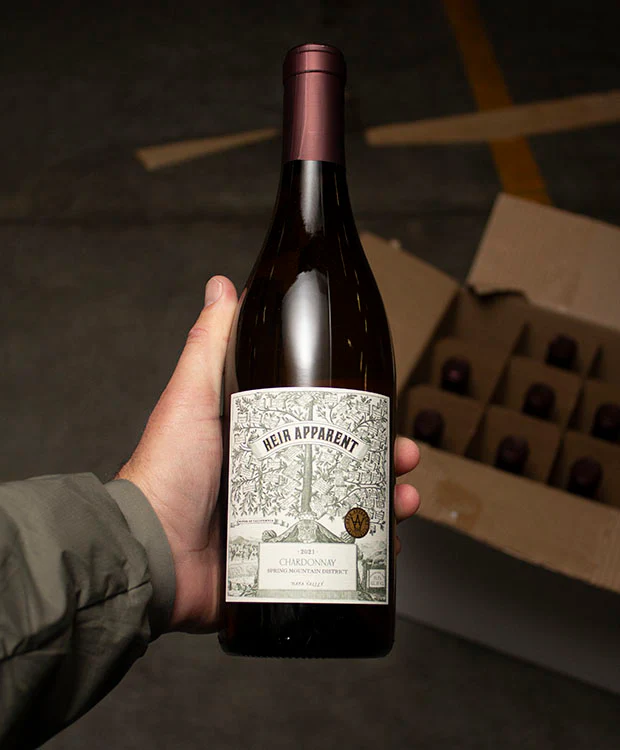Heir Apparent Winery Chardonnay Spring Mountain District Napa Valley 2021