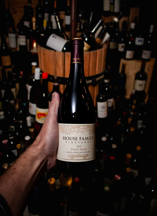 House Family Pinot Noir Gail Vineyard Santa Cruz Mountains 2019 - Image 3