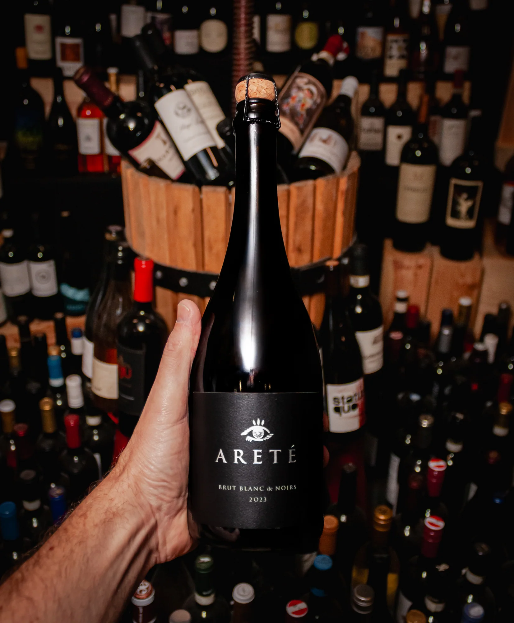 Iris Vineyards Arete Blanc de Noirs Brut Willamette Valley 2023
