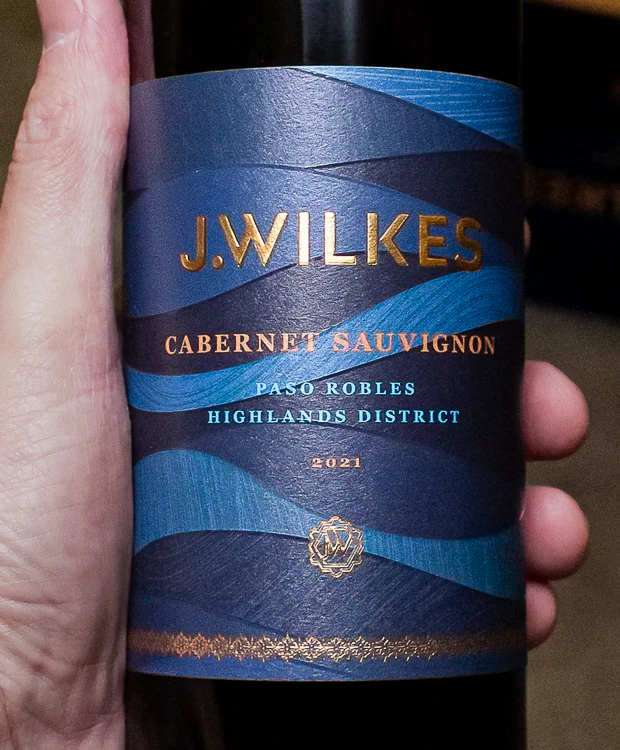 J. Wilkes Cabernet Sauvignon Highlands District Paso Robles 2021 - Image 2