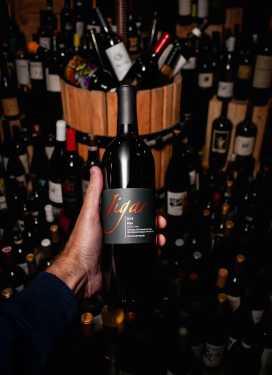 Jigar Wines Red Blend Raja Cuvée North Coast 2018 - Image 3