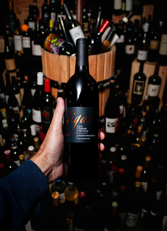 Jigar Wines Zinfandel Tollini Vineyard Redwood Valley Mendocino County 2019