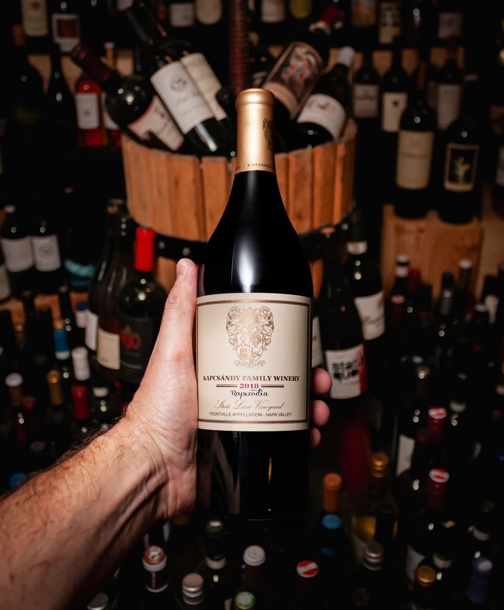 Kapcsándy Cabernet Franc Rapszodia Yountville Napa Valley 2018