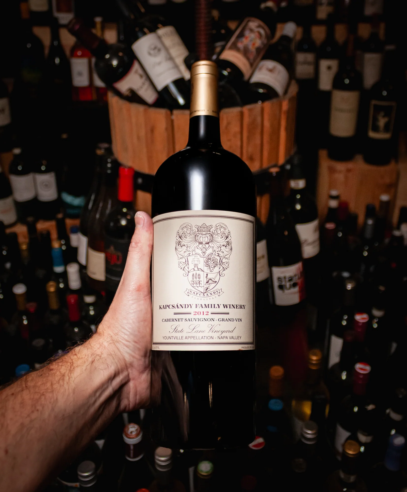 Kapcsándy Cabernet Sauvignon Grand Vin State Lane Vineyard Yountville Napa Valley 2012 (Magnum 1.5L)