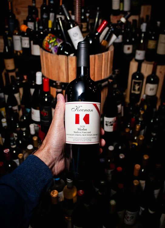 Keenan Merlot Reserve Mailbox Vineyard Spring Mountain District Napa Valley 2020 - Image 3