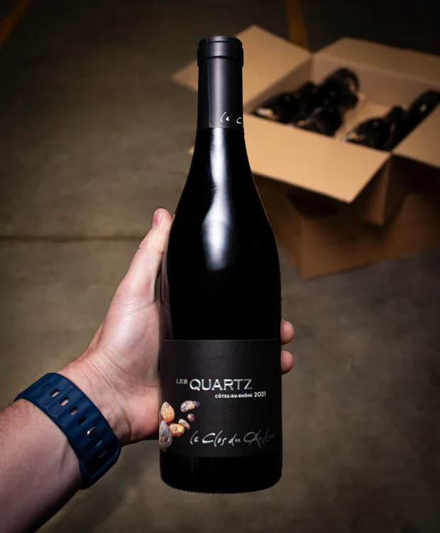 Le Clos du Caillou Côtes-du-Rhône Les Quartz 2021 - Image 2