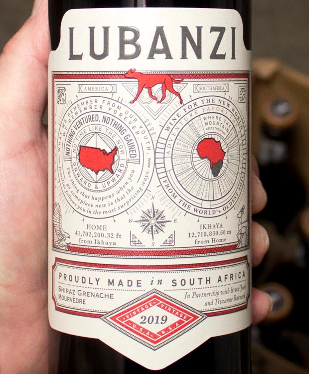 Lubanzi Red Blend South Africa 2019 - Image 2