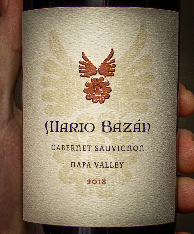 Mario Bazan Cabernet Sauvignon Napa Valley 2018 - Image 2