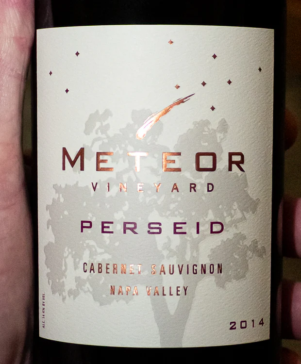 Meteor Vineyard Cabernet Sauvignon Perseid Napa Valley 2014 - Image 2