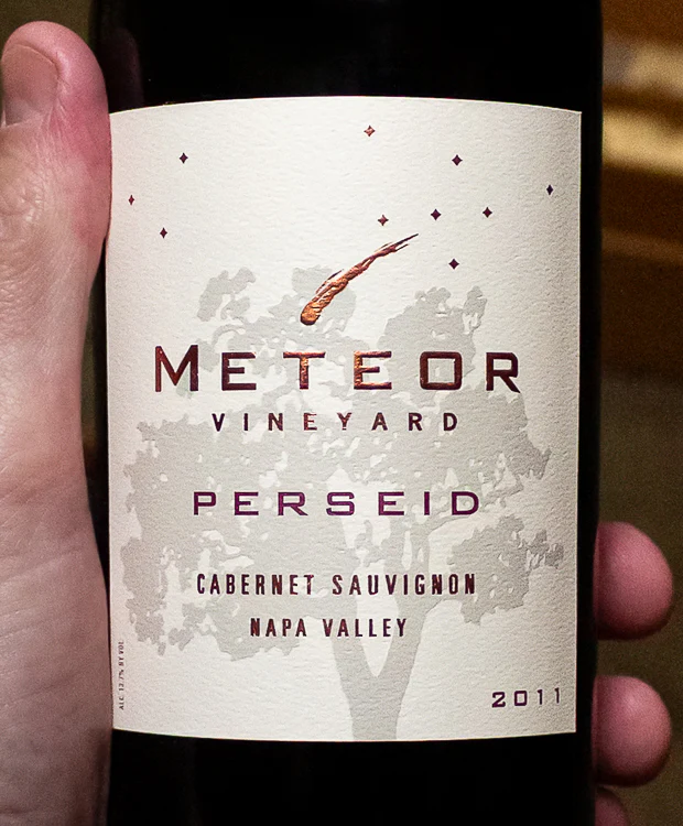 Meteor Vineyard Perseid Cabernet Sauvignon Napa Valley 2011 - Image 2