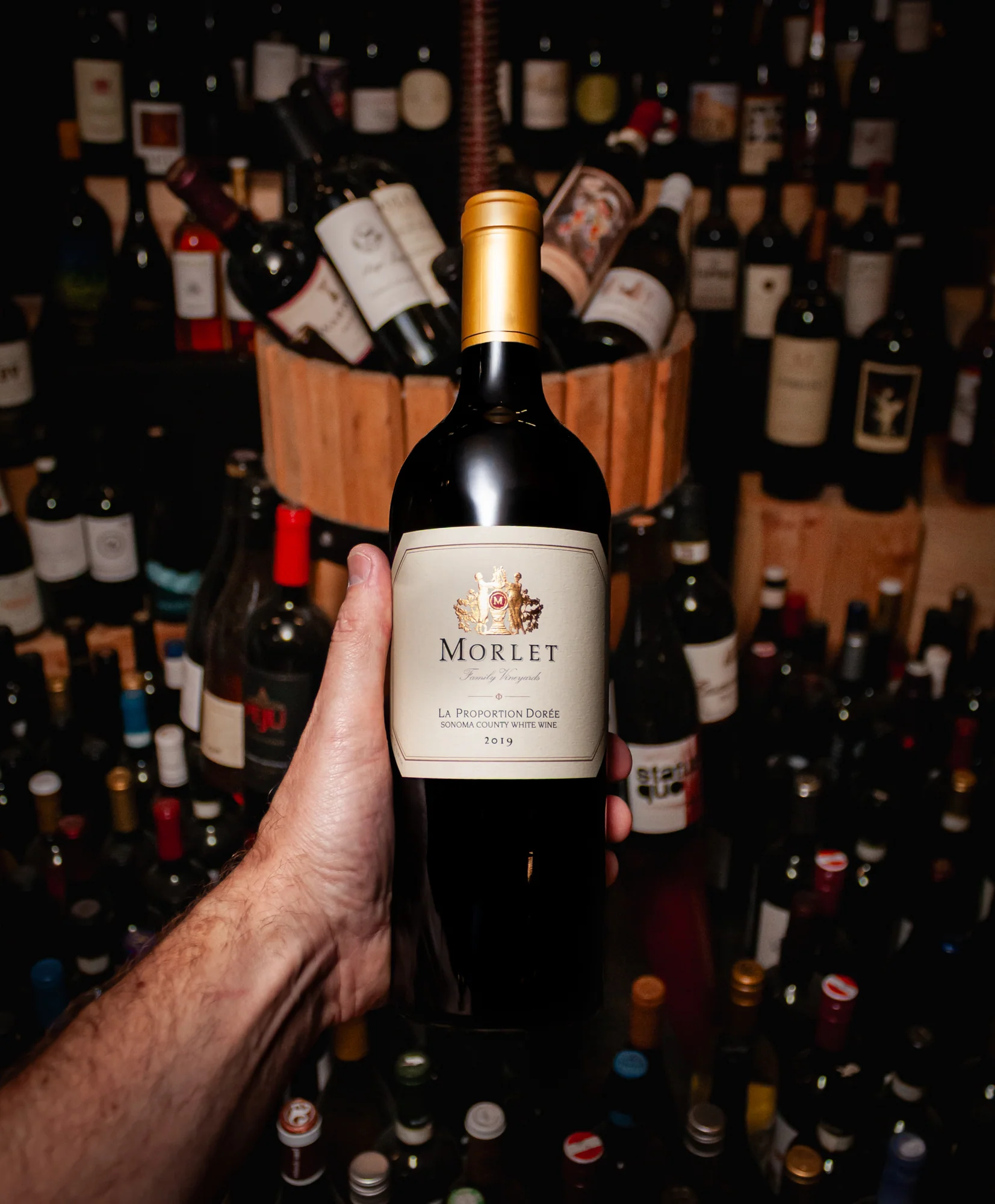 Morlet Family Vineyards White Wine La Proportion Doree Sonoma County 2019