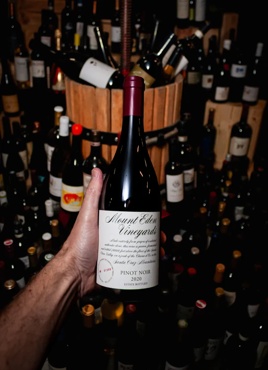 Mount Eden Vineyards Pinot Noir Estate Santa Cruz Mountains 2020 - Image 3