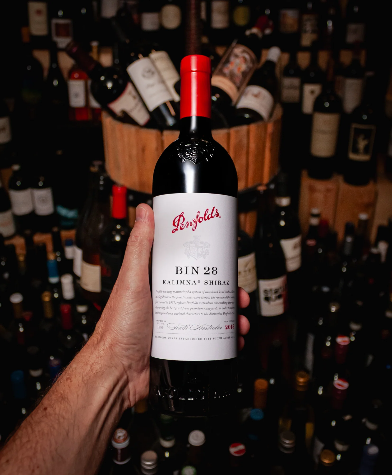 Penfolds Shiraz Bin 28 Kalimna South Australia 2018 - Image 2