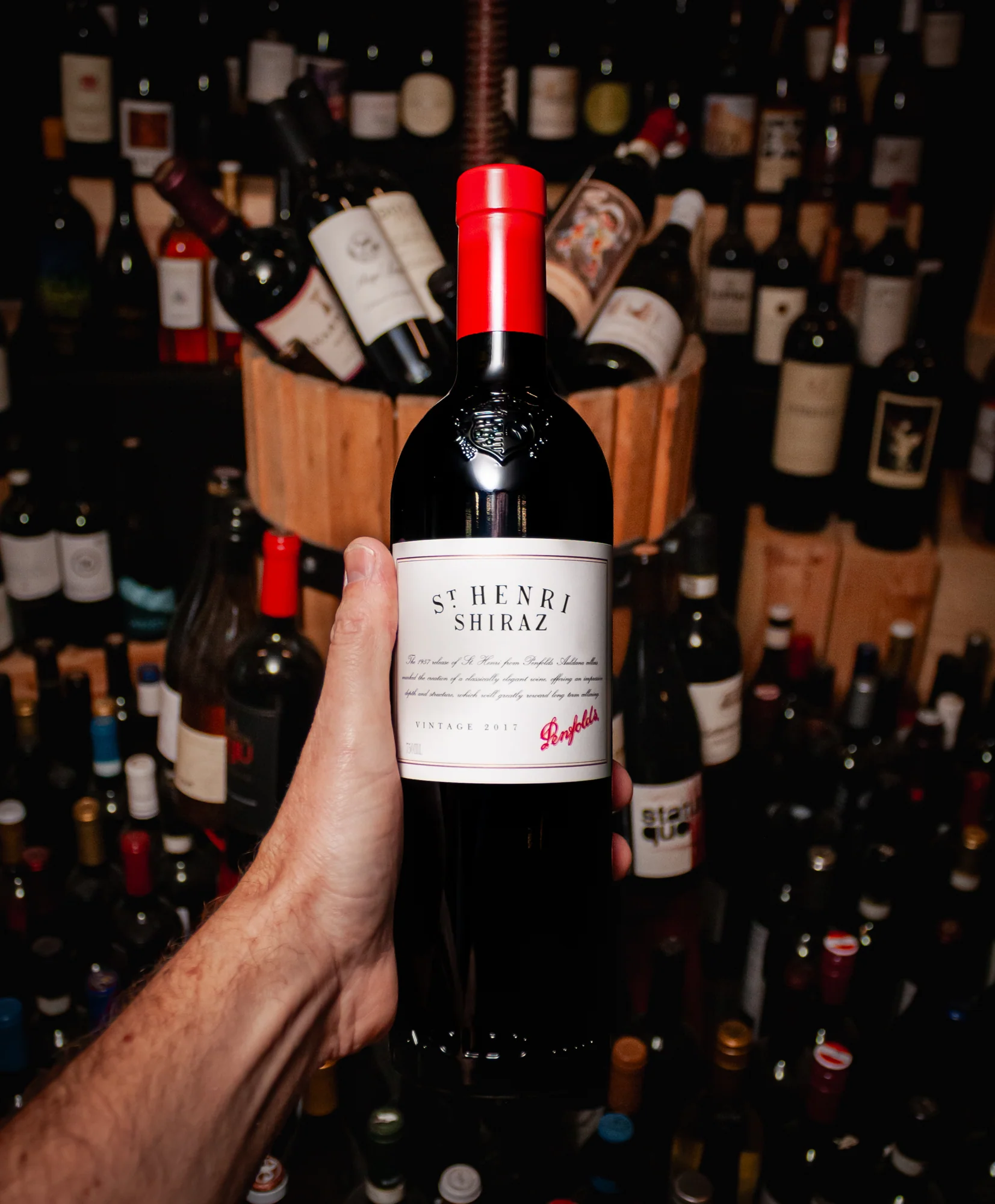 Penfolds Shiraz St. Henri South Australia 2017 - Image 3