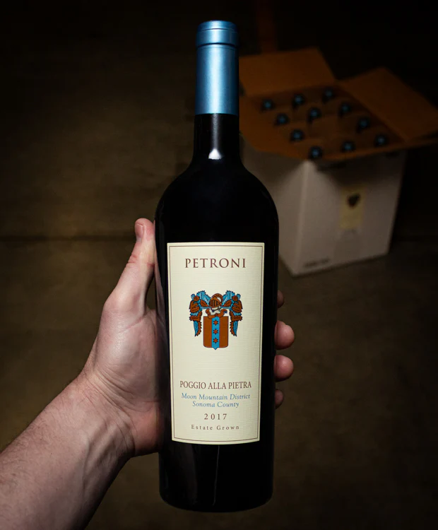 Petroni Vineyards Sangiovese Poggio alla Pietra Vineyard Moon Mountain District 2017